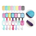 thumbnail image 2 of Air Cushion Combs Women Scalp Massage Comb Hair Brush women Hollowing Out Home Salon DIY Hairdressing Tool brush for Hair Comb, 2 of 7