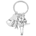 thumbnail image 1 of Biology Keychain Science Keyring Bag Backpack Hanging Decor DNA Keychain, 1 of 6