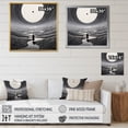 thumbnail image 4 of Designart "Mirage in the Desert III IV" Landscapes Floater Framed Canvas Print, 4 of 7
