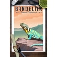 thumbnail image 3 of Bandelier National Monument, New Mexico, Collard Lizard, Litho (9x12 Wall Art Print, Home Decor), 3 of 3