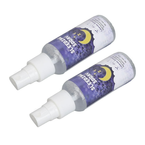 Spray De Almohada De Lavanda, Aceites Esenciales Vegetales, Relajante Mental, Spray Para Dormir De Lavanda, Fragancia Refrescante, 2 Uds., 60ml Para Uso Diario