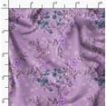 thumbnail image 2 of Soimoi Poly Canvas Purple Fabric By the Yard - 56 Inch Wide - Florals, Leaves Print Fabric - Elegant & Beautiful Patterns for Fashion and Home Decor Printed Fabric, 2 of 6