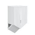 thumbnail image 3 of Wall Mount White Abs Plastic Electric Jet Hand Dryer, Automatic Hand Dryer, 3 of 7