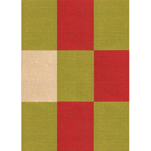 Ahgly Company Tapis d'Intérieur Lavables à la Machine, Rectangle Rouge de Lave Transitionnel, 2' x 5'