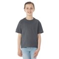 thumbnail image 1 of Jerzees Youth DRI-POWER Active Short Sleeve Crew T-Shirt, S, Charcoal, 1 of 1