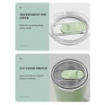 thumbnail image 5 of 350ml Automatic Magnetic Stirring Coffee Mug Electric Self Mixing Cup for Home Office Travel, 5 of 5