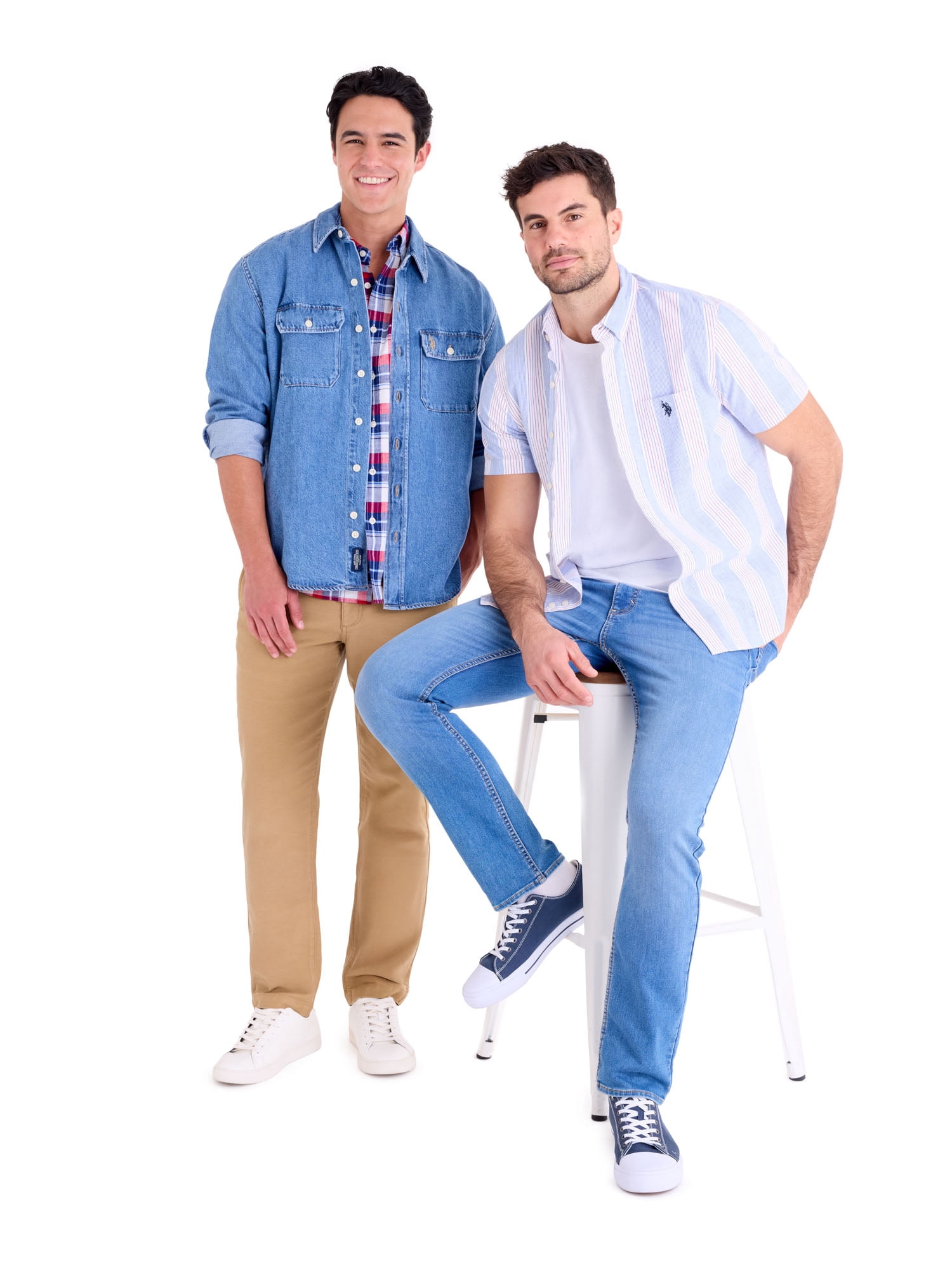 U.S. Polo Assn. Men's Short Sleeve Buttondown Shirt