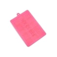 thumbnail image 2 of Moldes para bandejas de cubitos de hielo Ounissouiy con tapa color Rosa roja, 2 of 6