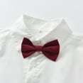 thumbnail image 2 of Sonducket Ceremonia Evento Niños Camisa de manga larga Conjunto de pantalón general Viajar Senderismo Respetuoso con la piel Niños Tops conjuntos de ropa Verde 100cm, 2 of 6