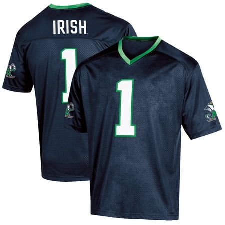 - Youth Russell Navy Notre Dame Fighting Irish Replica Football Jersey