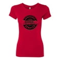 thumbnail image 2 of Dependanble Service of Dogde since 1914 | Womens Cars and Trucks Slim Fit Junior Tee, Red, X-Large, 2 of 3