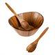 thumbnail image 2 of Juego de ensaladeras Gibson Home Sherwood, madera de acacia, 30 litros, 2 of 7
