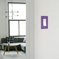 thumbnail image 6 of WIRESTER 1-Gang Decorator Light Switch Plate/Wall Plate Cover, Solid Orchid Purple, 6 of 6