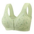 thumbnail image 2 of Lixiuxyad Ultimate Full Coverage Bra For With Superior Support And Comfort All Day Wireless T Shirt Bra Seamless Underwear For Plus Bust,Bras for Women Green 38, 2 of 3