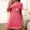 Hot Pink, variant on Bnwani Womens Nightgowns & Sleepshirts Homewear Solid with Pad Gray Size M-4XL