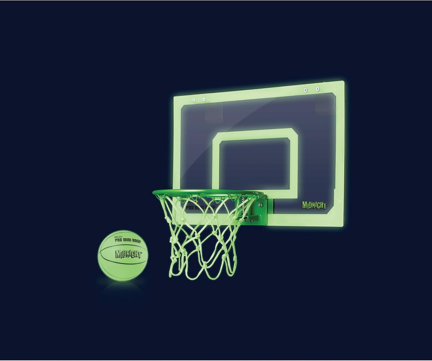 Pro Mini Indoor Basketball Hoop - Over The Door – Portable - Great For Home, Dorms, Offices, and Gifts