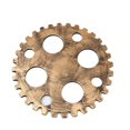thumbnail image 1 of Engranaje de madera industrial Steampunk Decoración de pared para el hogar Dormitorio para niños Bar Café Adorno para colgar en la pared Inevent JJ19184-03, 1 of 6