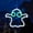 A, variant on Uutvery Cute Ghost Shaped Neon Signs,Halloween LED Decorative Lights LED Neon Lights Shopping Mall Room Bedroom Layout Photo Hanging Lamp USB Powered 9.8x7.9 Inch White Party Decoration