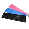 thumbnail image 2 of Teclado portátil de silicona flexible USB resistente al agua, 2 of 2