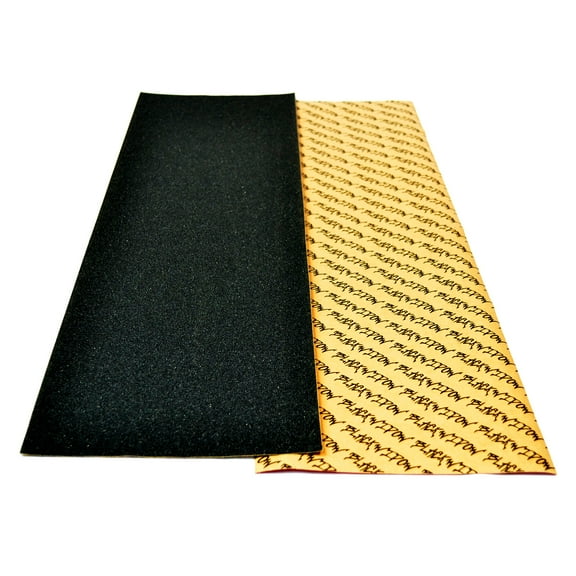 BlackWidow Skateboard Grip Tape  9" x 33" Longboard Cruiser Grip tape, and Scooter Griptape, Non Slip Skate Board Grip Tape Ease to Apply - Black