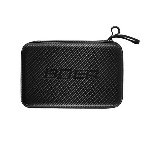EVA Carbon Fibre Table Tennis Racket Box Ping Pong Bag Table Tennis Bat Cover Paddle Cases Large Capacit Zip Pocket Sports black