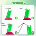 thumbnail image 5 of Automatic Needle Threader, 2025 New Needle Threaders for Hand Sewing, Plastic Needle Threaders Compatible with Various Sewing Machines, Needle Threaders for Embroidery Cross Stitch Craft (3), 5 of 14