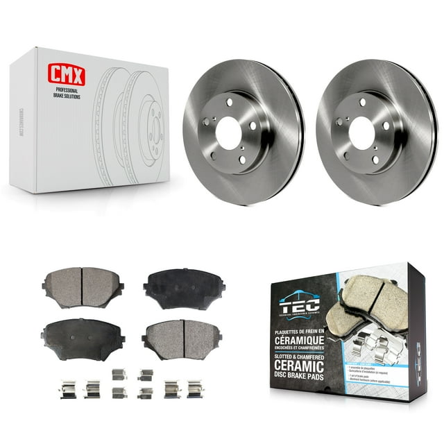 Transit Auto Front Disc Brake Rotors and Ceramic Pads Kit for Car Toyota RAV4 K8T-100371