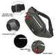 thumbnail image 3 of Bolso bandolera deportivo de gran capacidad, repelente al agua, para negocios, cajero, trabajo, riñonera, verde, 3 of 6