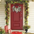 thumbnail image 4 of Garland for Christmas Celebration Artificial Christmas Vine Decoration Indoor Outdoor Door Fireplace Showcase Home Celebration Ornament for Holiday Party, 4 of 6