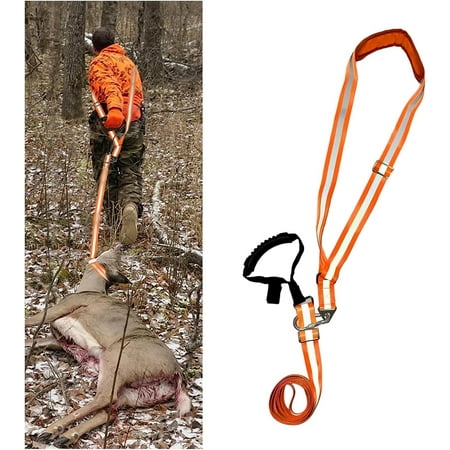 Deer Drag Strap And Harness Heavy Duty Safety Deer Dragging Rope Hunting Accessories for Hunters