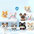 thumbnail image 3 of Mekansm Pet Daily Micro Particle Building Blocks - Diamond Small Particles DIY Assembly Set, ABS Material, K224 Cow Design, 224 Pieces, Ages 14+, Creative Construction Toy for Animal Lovers, 3 of 4