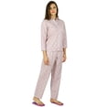 thumbnail image 5 of Bimba Womens Cotton Night Wear Printed Pajama Set Full Sleeve Shirt with Pyjama, 5 of 6
