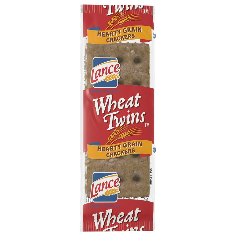 Lance Wheat Crackers, Wheat Twins Single Serve, 500 Ct