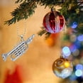thumbnail image 4 of Musical Instrument Pendant Musical Miniatures Musical Miniature Instruments Musical Ornament Hanging Instruments Mini Musical Instruments Tiny Instruments PP Plastic, 4 of 4