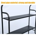 thumbnail image 5 of 2 Size Bathroom Organizer 3 Tiers Over the Toilet Storage, Washing Machine Rack Metal Bathroom Shelf Storage Rack for Bathroom, Bedroom, Kitchen, 5 of 8