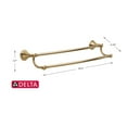 thumbnail image 3 of Delta Cassidy 24" Double Towel Bar, Champagne Bronze, 3 of 4