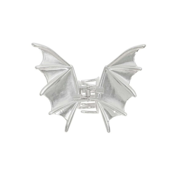Unique Bargains 1 Pc Elegant Metal Animal Hair Clips Silver Tone