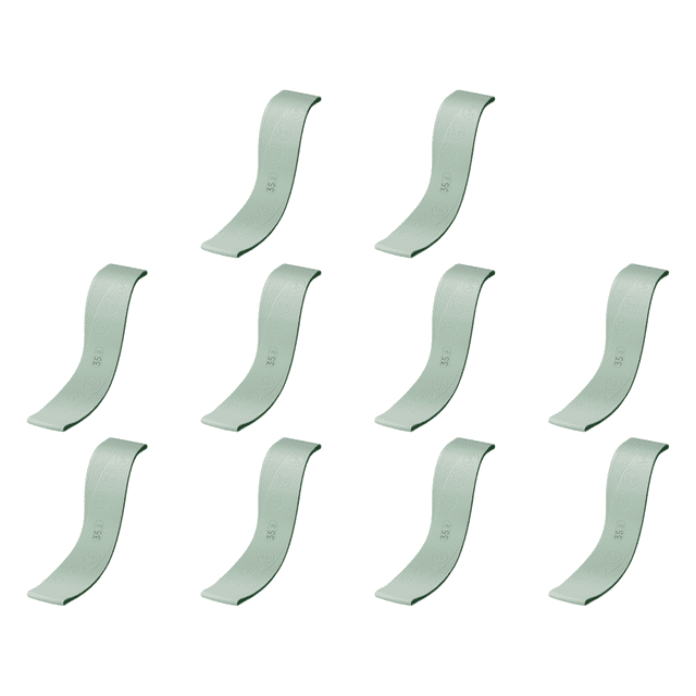 Bandas Resistencia Silicona Elásticas Entrenamiento para en Casa Yoga () Verde