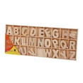 thumbnail image 1 of ZheElen Natural Color Wooden Letters Develop Essential Skills While Having Fun Easy To Enhances Creativity 29*12cm 1Set, 1 of 6