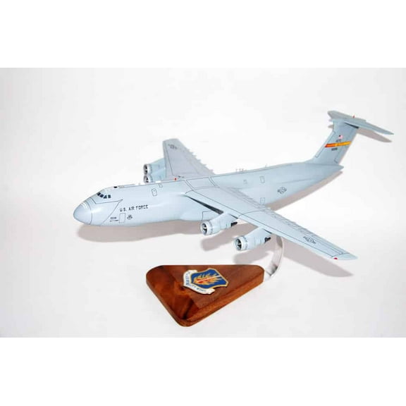Lockheed Martin® C-5M Super Galaxy®, 97th Air Mobility Wing, 18" Mahogany Scale Model