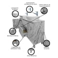 thumbnail image 4 of Gabinete Para Baño MÉDANO Con Doble Lavamanos Minimalista, 4 of 6