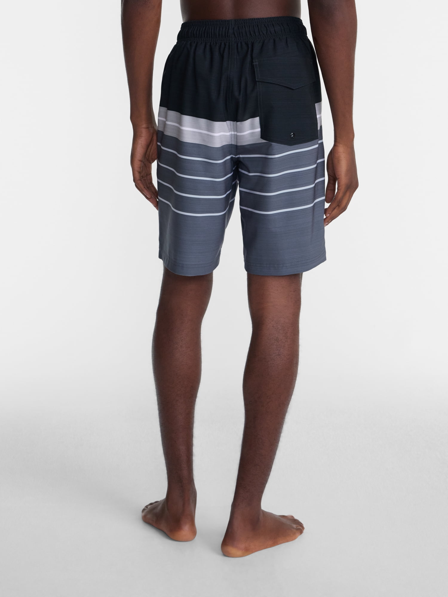 George Men's and Big Men's E-Board Swim Trunks with UPF 50+, 9" Inseam, Sizes S-3XL