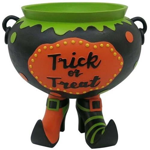 Trick Or Treat Dots Candy Bowl Halloween Decoration