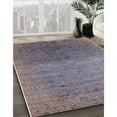 thumbnail image 2 of Ahgly Company Indoor Rectangle Mid-Century Modern Purple Oriental Area Rugs, 5' x 7', 2 of 6