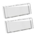 thumbnail image 3 of Luzkey 2 Pieces Waterproof Outlet Covers Case Switch Protection Socket Boxes Outdoor Socket Waterproof Boxes for Home Office Kitchen Clear, 3 of 8