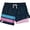 Dark blue, variant on Mens Swim Trunks with Liner, Mens Athletic Running Workout Shorts 6" Inseam, Sizes S-2XL