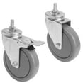 thumbnail image 3 of Vollum Set of Stem Casters for Vollum Stainless Steel Bakery Racks, 3 of 3