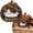 A, variant on YardChic 1Pc Wooden Fall Pumpkins Decorations for Home Office Indoor, 2D Cute Multi Layered Pumpkin Block Signs, Thanksgiving Table Decor, Harvest Tabletop Decoration, Halloween Home Display