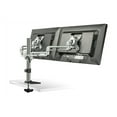 thumbnail image 2 of Mount-It! MI-732 - Mounting kit - adjustable arm - for 2 monitors - black, silver - screen size: 13"-27" - desk-mountable, 2 of 2