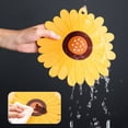thumbnail image 2 of Orange And Yellow Sunflower Silicone Pan Pad For Heat Protection 76 Characters, 2 of 9